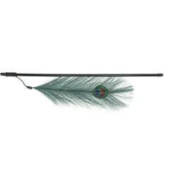 TRIXIE Meškerė su povo plunksna, plastikas 47 cm | AKVANAMAI