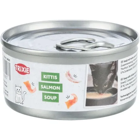Trixie Sriuba katėms su vištiena ir lašiša, 80 g | AKVANAMAI