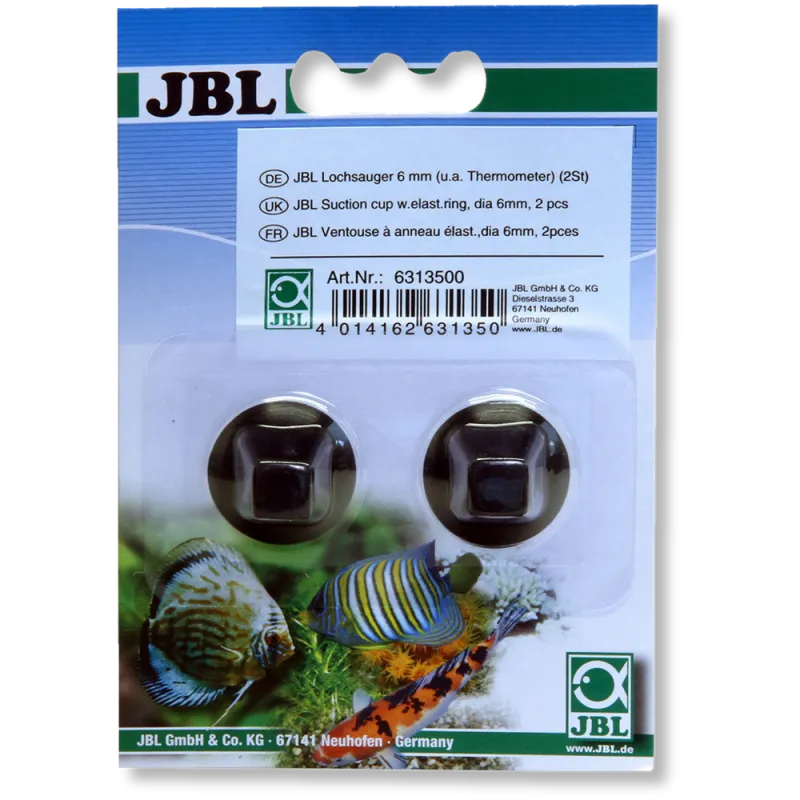 JBL siurbtukai, 6 mm, 2 vnt. | AKVANAMAI