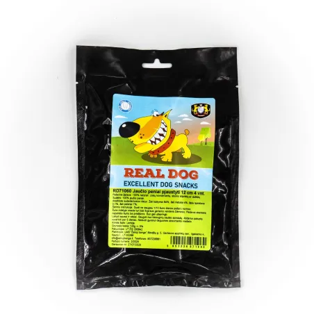 Real Dog jaučio peniai pjaustyti 12 cm 4 vnt. | AKVANAMAI