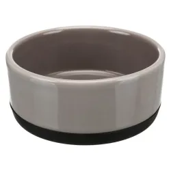 Trixie Dubenėlis, keramika/guma, 0.75 l/16 cm, pilkas | AKVANAMAI