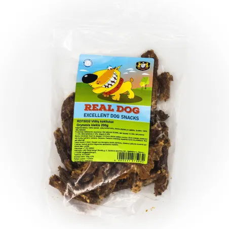 Real Dog vištų kakliukai 200g | AKVANAMAI