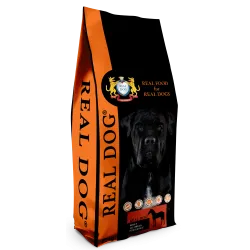 Real Dog Adult All Breeds su arkliena ir ryžiais 20kg | AKVANAMAI
