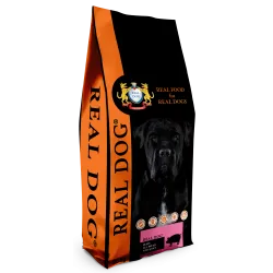 Real Dog Adult All Breeds su kiauliena ir ryžiais | AKVANAMAI