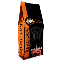 Real Dog Adult All Breeds su lašiša ir ryžiais 20kg | AKVANAMAI