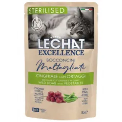 Lechat Exc. konservai sterilizuotoms katėms su | AKVANAMAI