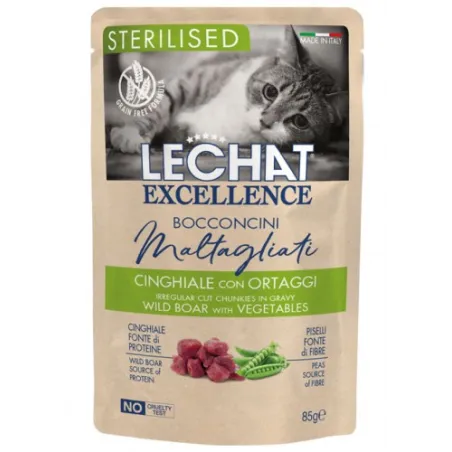 Lechat Exc. konservai sterilizuotoms katėms su | AKVANAMAI