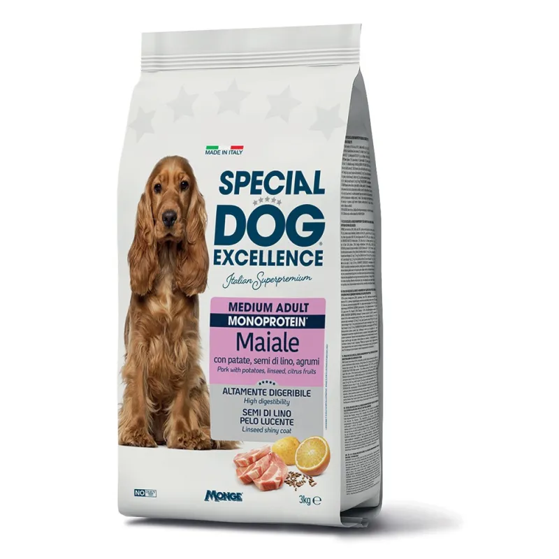 Special Dog Exc. Monoprotein sausas pašaras vidut. | AKVANAMAI