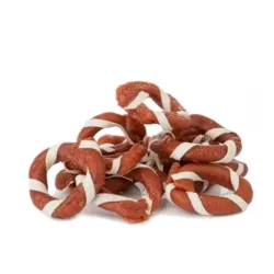 Hau&amp;Miau ėrienos žiedai apsukti žuvimi, 500g | AKVANAMAI