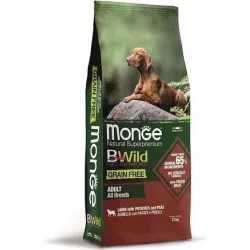 Monge Dry Dog BWILD Grain Free - All Breeds Adult | AKVANAMAI
