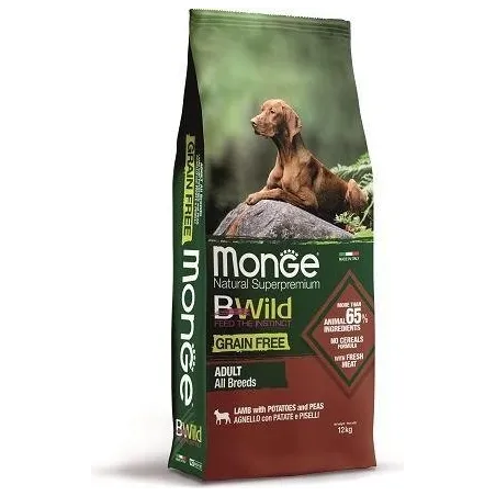 Monge Dry Dog BWILD Grain Free - All Breeds Adult | AKVANAMAI