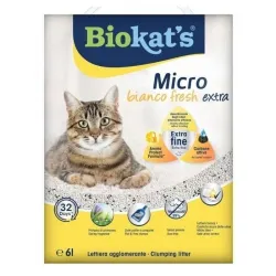 BIOKAT'S MICRO BIANCO FRESH EXTRA 6lt - KART. DĖŽĖ | AKVANAMAI