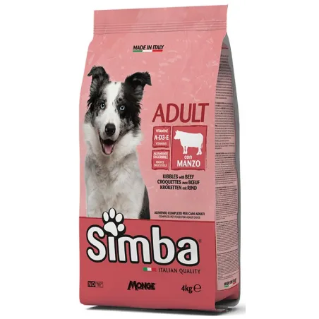 SIMBA DOG CROQUETTES WITH BEEF 4kg | AKVANAMAI