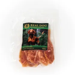 Real Dog SNACKS Minkšta vištienos file 500g | AKVANAMAI
