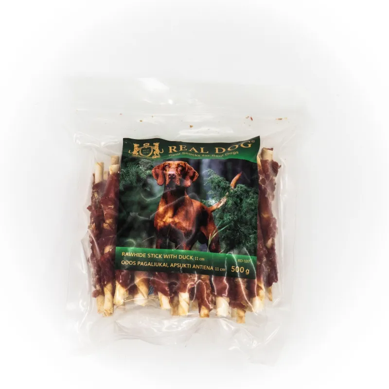 Real Dog SNACKS Odos pagaliukai, apsukti antiena | AKVANAMAI