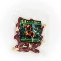 Real Dog SNACKS Antienos kulšelė ant kalcio kauliuko | AKVANAMAI