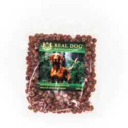 Real Dog SNACKS Mini suši antiena su menke 500g | AKVANAMAI
