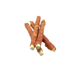 Real Dog SNACKS Žaliaminės odos ritinys su triušiena | AKVANAMAI