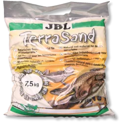 JBL TerraSand Natural White terariumo smėlis, 7,5 kg | AKVANAMAI