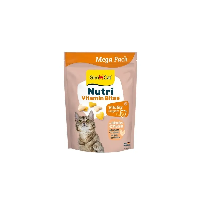 GIMCAT NUTRI VITAMIN BITES CHICKEN (su vitaminais ir | AKVANAMAI