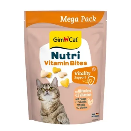 GIMCAT NUTRI VITAMIN BITES CHICKEN (su vitaminais ir | AKVANAMAI