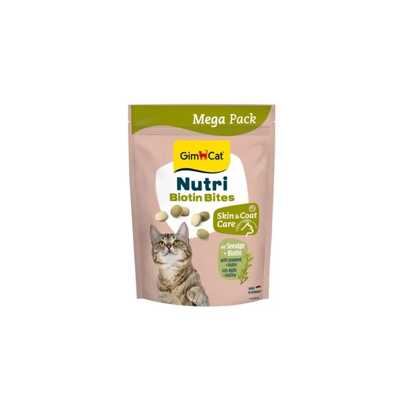 GIMCAT NUTRI BIOTIN BITES SEEALGE (su biotinu ir | AKVANAMAI