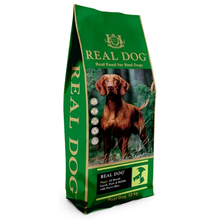 Real Dog SP Puppy All Breeds Lamb, Pork &amp; | AKVANAMAI