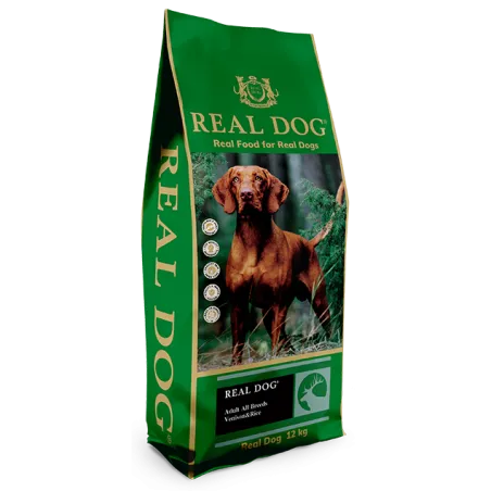 Real Dog SP Adult All Breeds Venison&amp;Rice 12 kg | AKVANAMAI