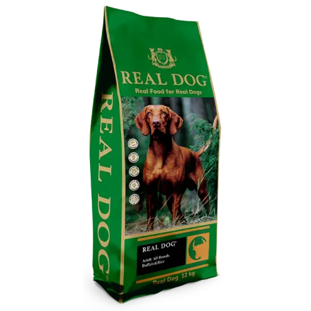 Real Dog SP Adult All Breeds Buffalo&amp;Rice 12 kg | AKVANAMAI