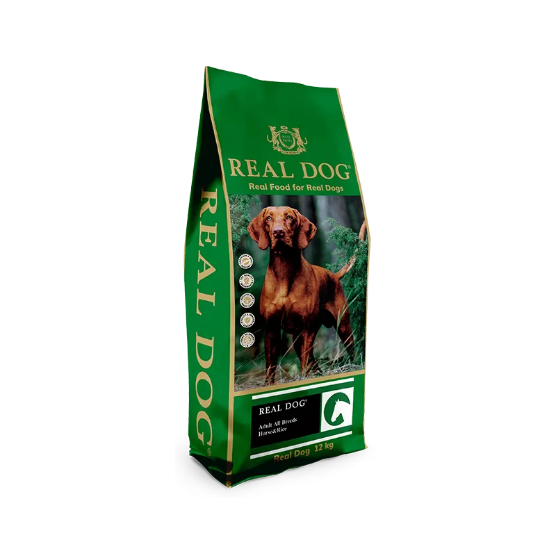 Real Dog SP Adult All Breeds Horse&amp;Rice 12 kg | AKVANAMAI