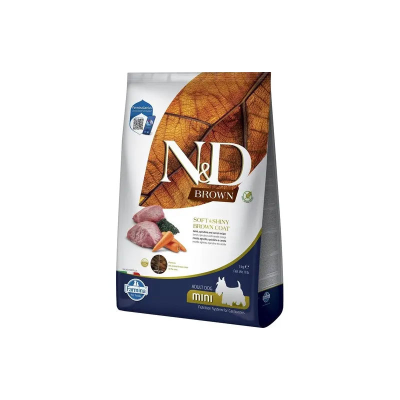 FARMINA N&amp;D BROWN - DOG Dry Lamb | AKVANAMAI