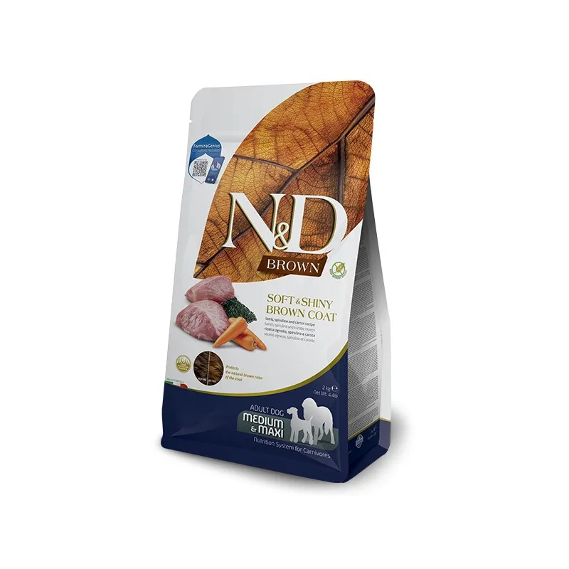 FARMINA N&amp;D BROWN - DOG Dry Lamb | AKVANAMAI