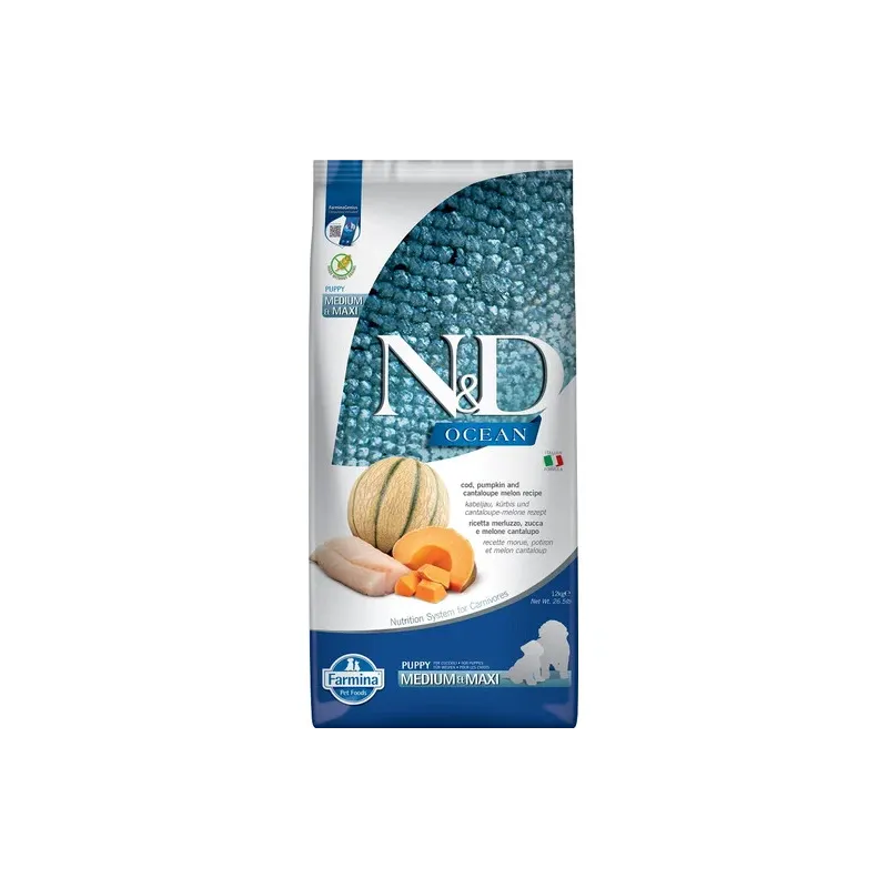 FARMINA N&amp;D OCEAN - DOG Dry Cod | AKVANAMAI