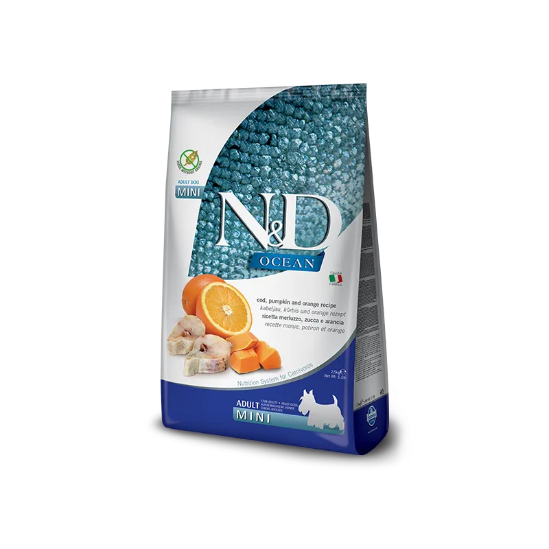 FARMINA N&amp;D OCEAN - DOG Dry Cod | AKVANAMAI