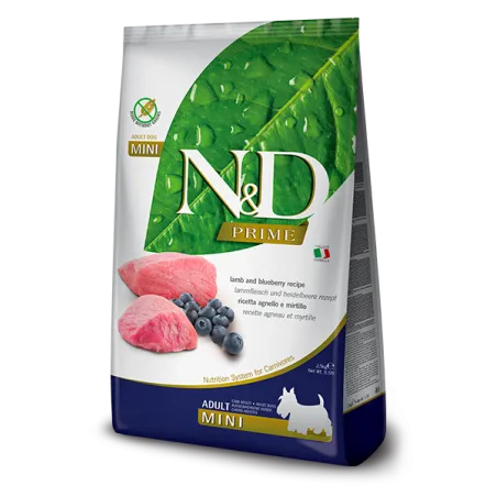 FARMINA N&amp;D PRIME - DOG Dry Lamb&amp;Blueberry | AKVANAMAI
