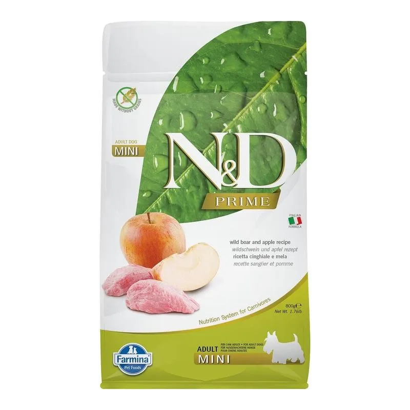 FARMINA N&amp;D PRIME - DOG Dry Wild Boar&amp;Apple | AKVANAMAI