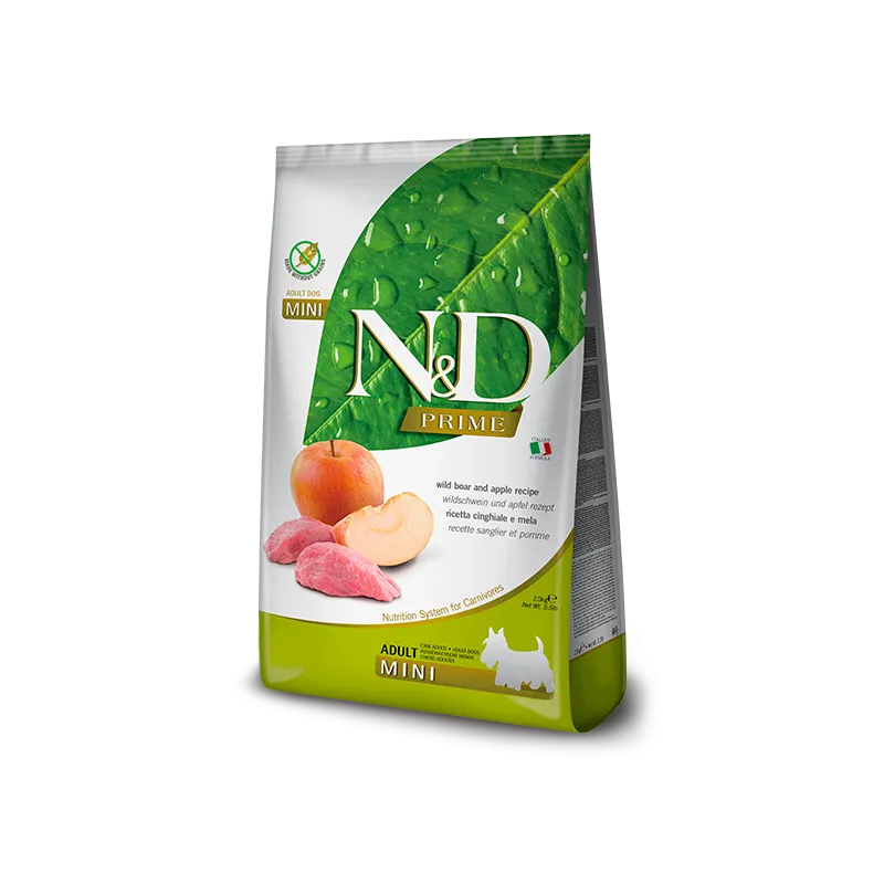 FARMINA N&amp;D PRIME - DOG Dry Wild Boar&amp;Apple | AKVANAMAI