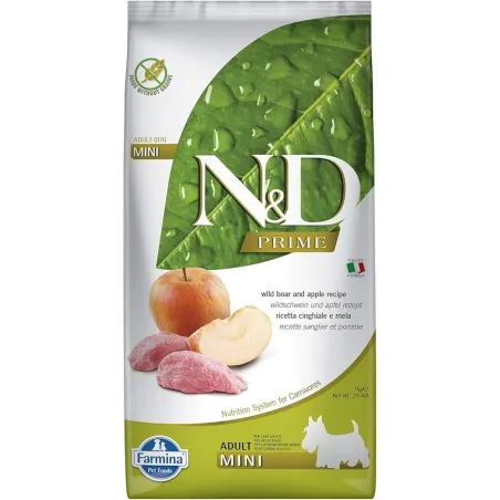 FARMINA N&amp;D PRIME - DOG Dry Wild Boar&amp;Apple | AKVANAMAI