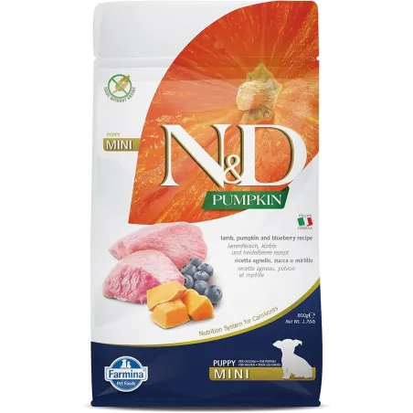 FARMINA N&amp;D PUMPKIN - DOG Dry Lamb&amp;Blueberry | AKVANAMAI