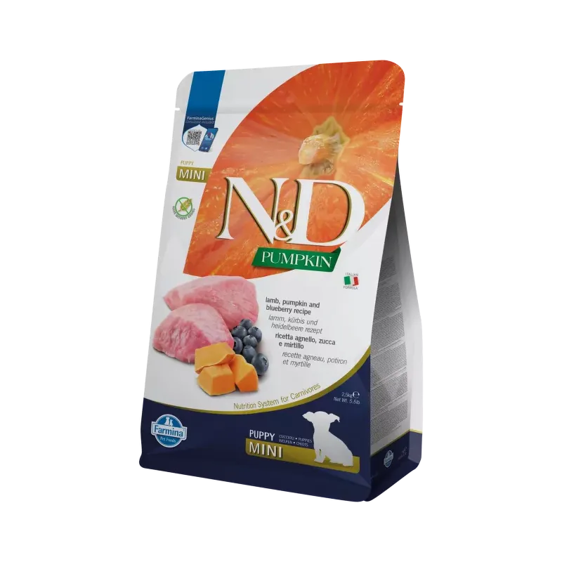 FARMINA N&amp;D PUMPKIN - DOG Dry Lamb&amp;Blueberry | AKVANAMAI