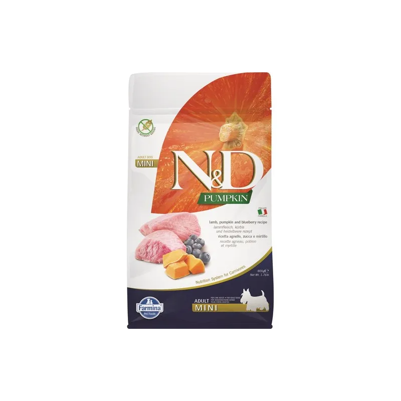 FARMINA N&amp;D PUMPKIN - DOG Dry Lamb&amp;Blueberry | AKVANAMAI