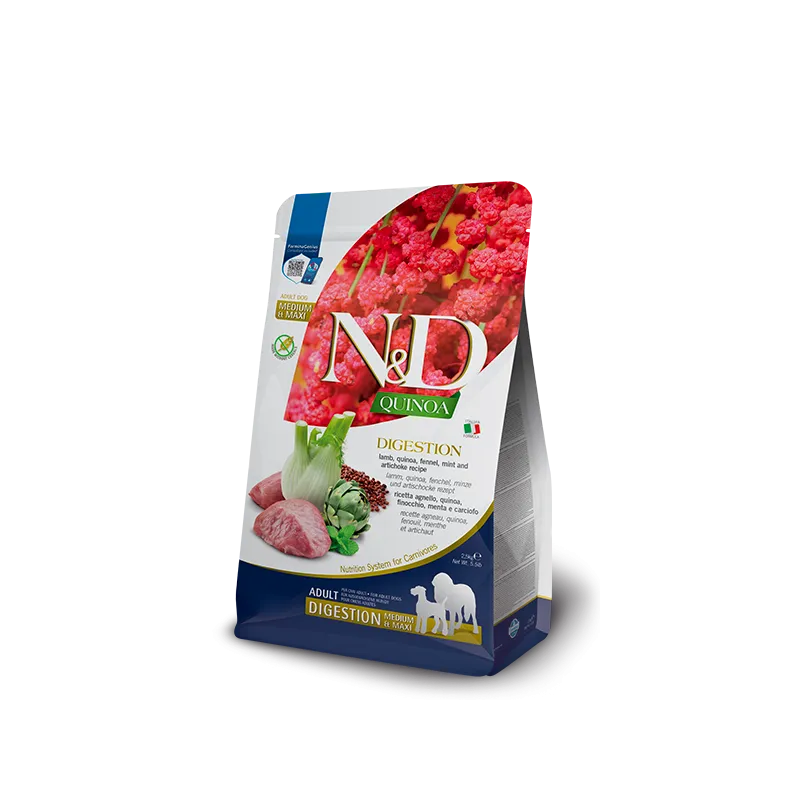 FARMINA N&amp;D QUINOA - DOG Dry DIGESTION | AKVANAMAI