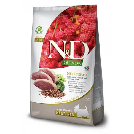 FARMINA N&amp;D QUINOA - DOG Dry NEUTERED Duck | AKVANAMAI