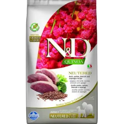 FARMINA N&amp;D QUINOA - DOG Dry NEUTERED Duck | AKVANAMAI
