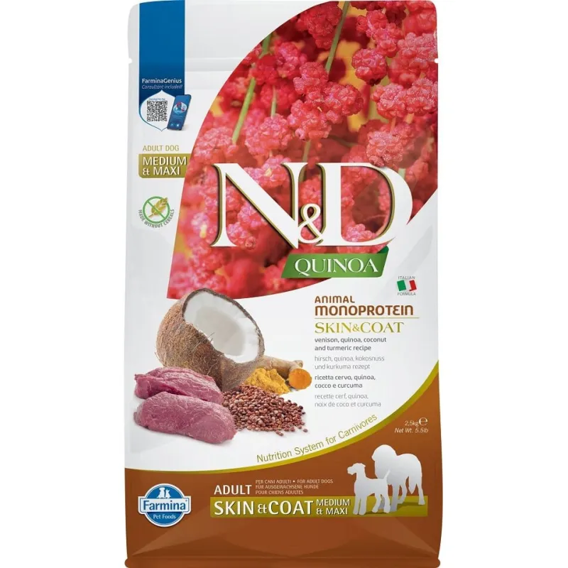 FARMINA N&amp;D QUINOA - DOG Dry SKIN&amp;COAT | AKVANAMAI