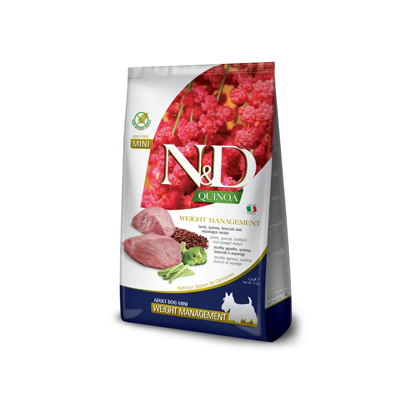 FARMINA N&amp;D QUINOA - DOG Dry WEIGHT MANAGEMENT | AKVANAMAI