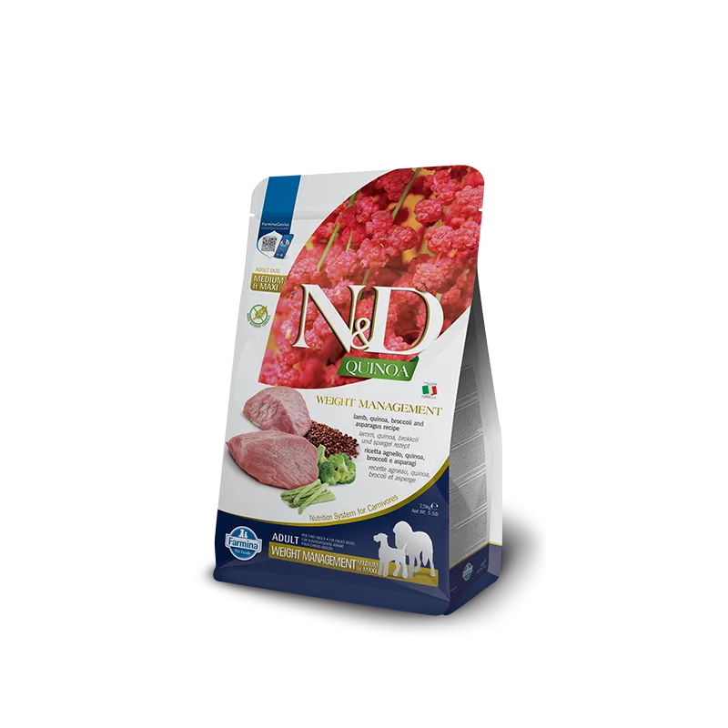 FARMINA N&amp;D QUINOA - DOG Dry WEIGHT MANAGEMENT | AKVANAMAI