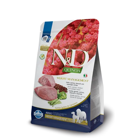 FARMINA N&amp;D QUINOA - DOG Dry WEIGHT MANAGEMENT | AKVANAMAI