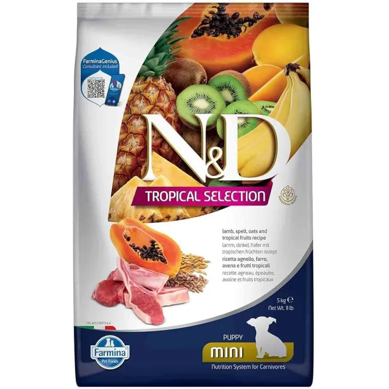 FARMINA N&amp;D TROPICAL SELECTION - DOG Dry Lamb | AKVANAMAI