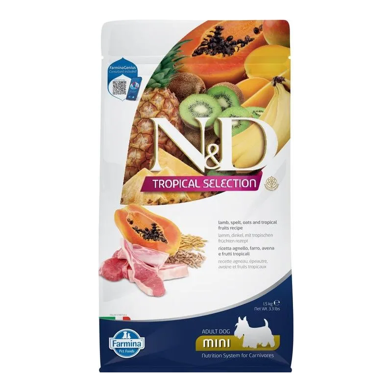 FARMINA N&amp;D TROPICAL SELECTION - DOG Dry Lamb | AKVANAMAI